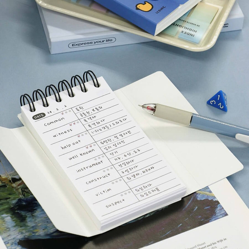 usage example of Iconic Doodle Word Study Notebook usage example of Iconic Doodle Word Study Notebook