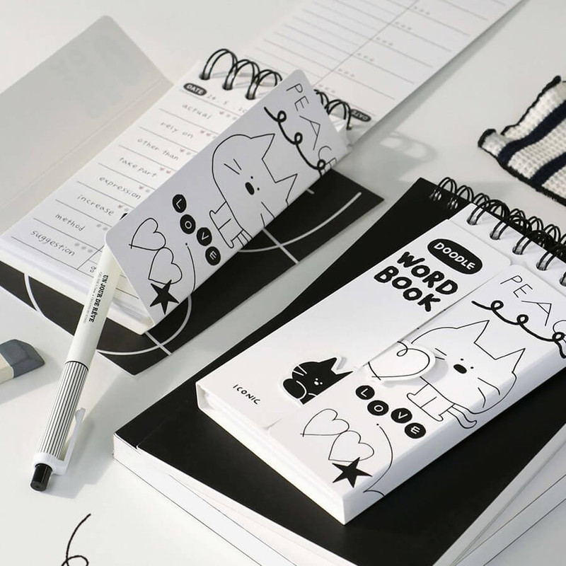 usage example of Iconic Doodle Word Study Notebook usage example of Iconic Doodle Word Study Notebook