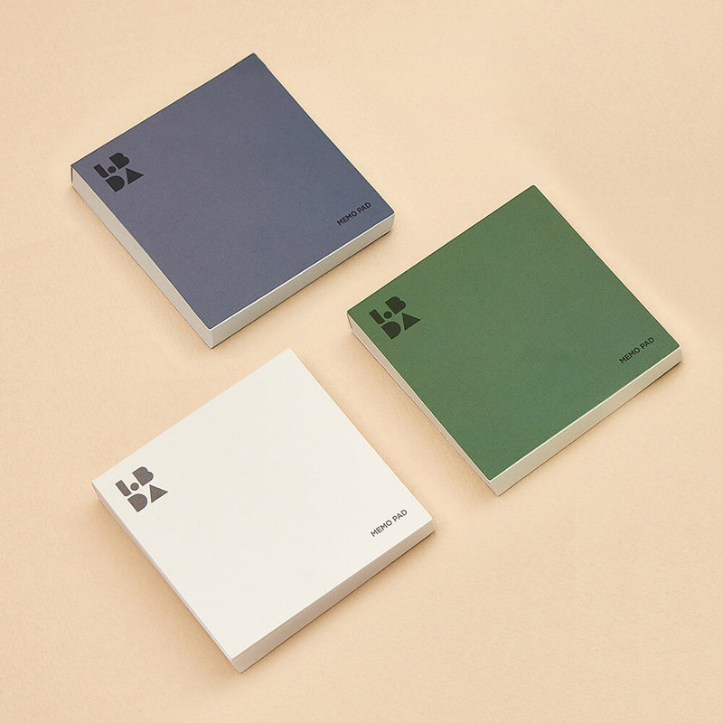Lobda 8X8cm Plain  Memo Notepad Lobda 8X8cm Plain  Memo Notepad