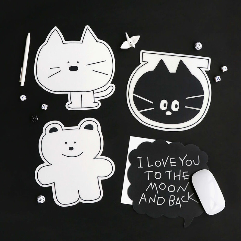 Iconic Doodle Mouse Pad 01-04