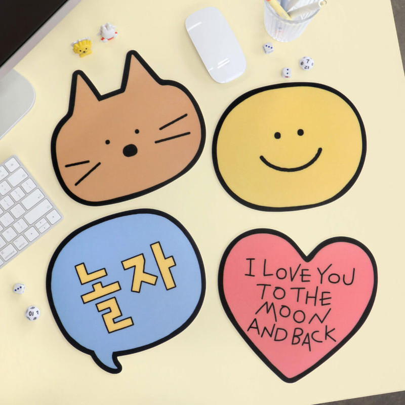 Iconic Doodle Mouse Pad 05-08