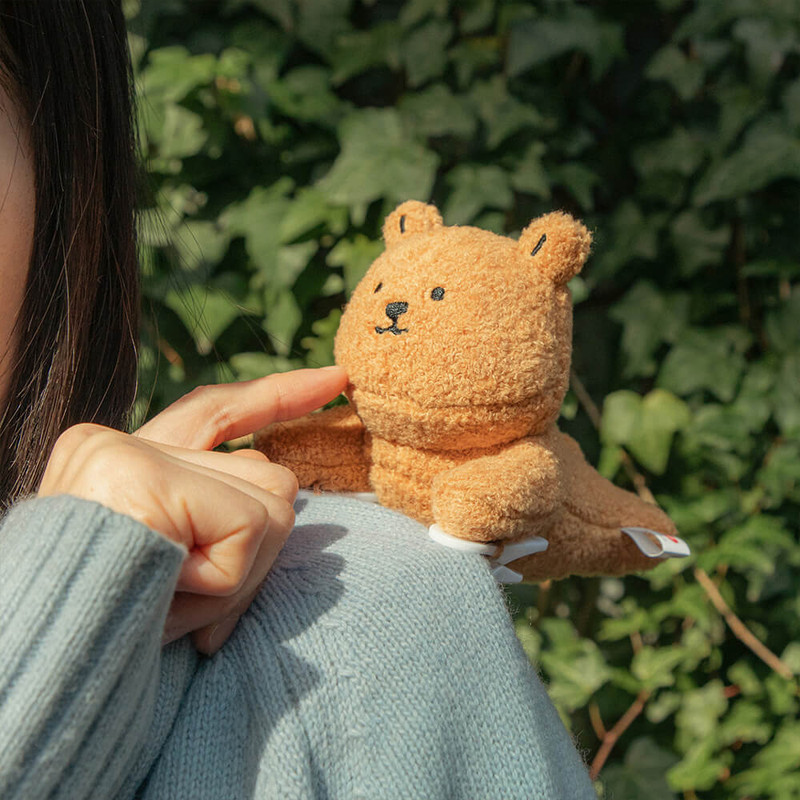 usage example of Dailylike My Buddy Fluffy Clip Keychain usage example of Dailylike My Buddy Fluffy Clip Keychain