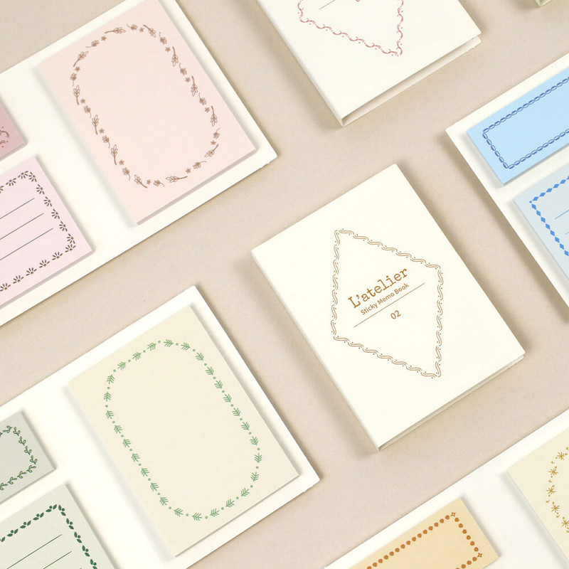 Paperian L'atelier Sticky Memo Notepad Set Paperian L'atelier Sticky Memo Notepad Set