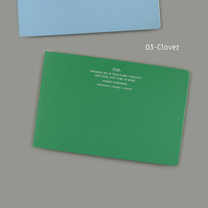 clover - Paperian Flat Pocket Dot Grid Notebook clover - Paperian Flat Pocket Dot Grid Notebook