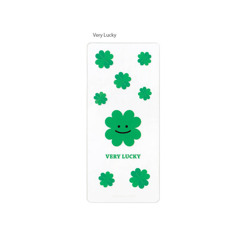 very lucky - Bookfriends Very Very Clear Bookmark very lucky - Bookfriends Very Very Clear Bookmark