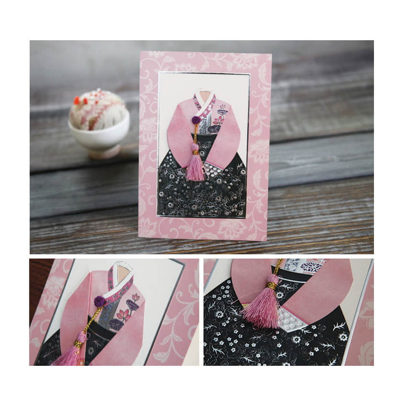 Assi - From&To Korean Traditional Hanbok Card Set