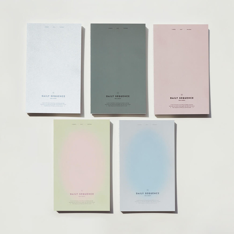 After The Rain Daily Sequence 1 month Undated Planner