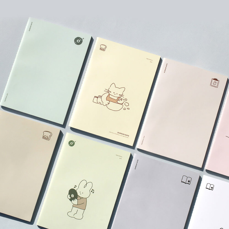 After The Rain Dum Dum A5 Lined Grid Notebook