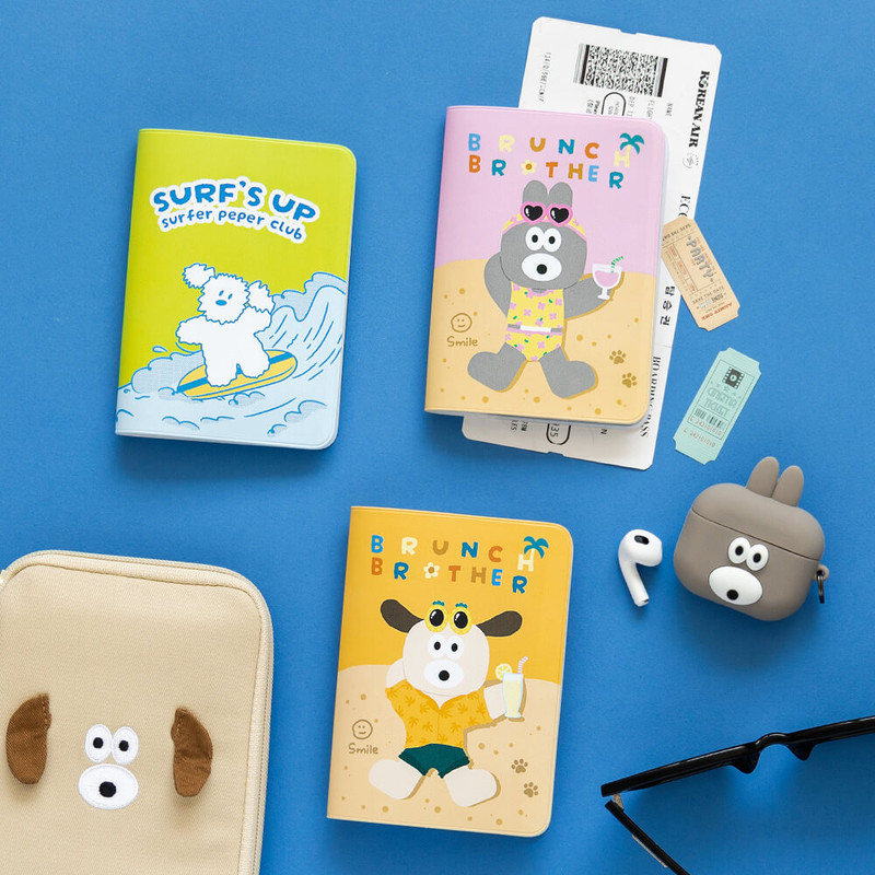 Romane Brunch Brother Summer Passport Case Romane Brunch Brother Summer Passport Case