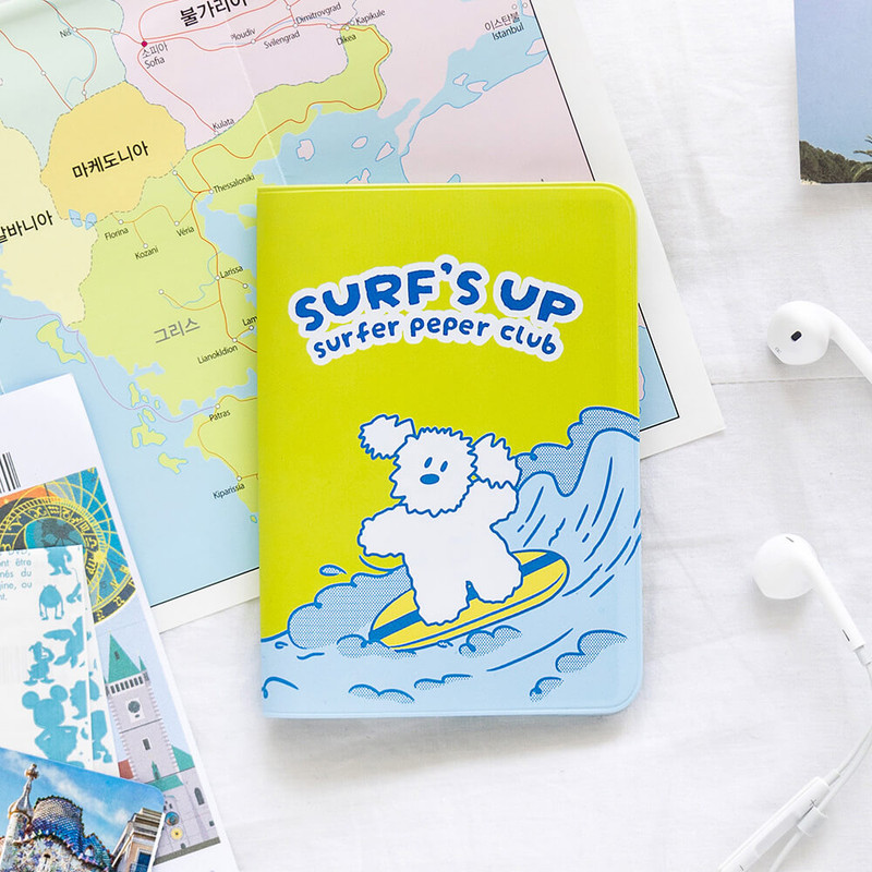 surfer peper - Romane Brunch Brother Summer Passport Case surfer peper - Romane Brunch Brother Summer Passport Case