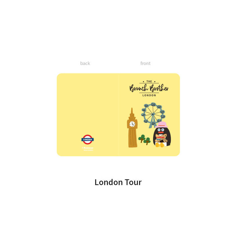 london tour - Romane Brunch Brother London Passport Case london tour - Romane Brunch Brother London Passport Case