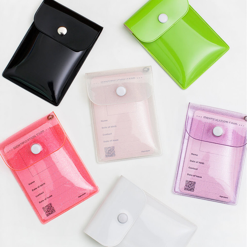 6 Colors - 2nul Button Card Photo Case