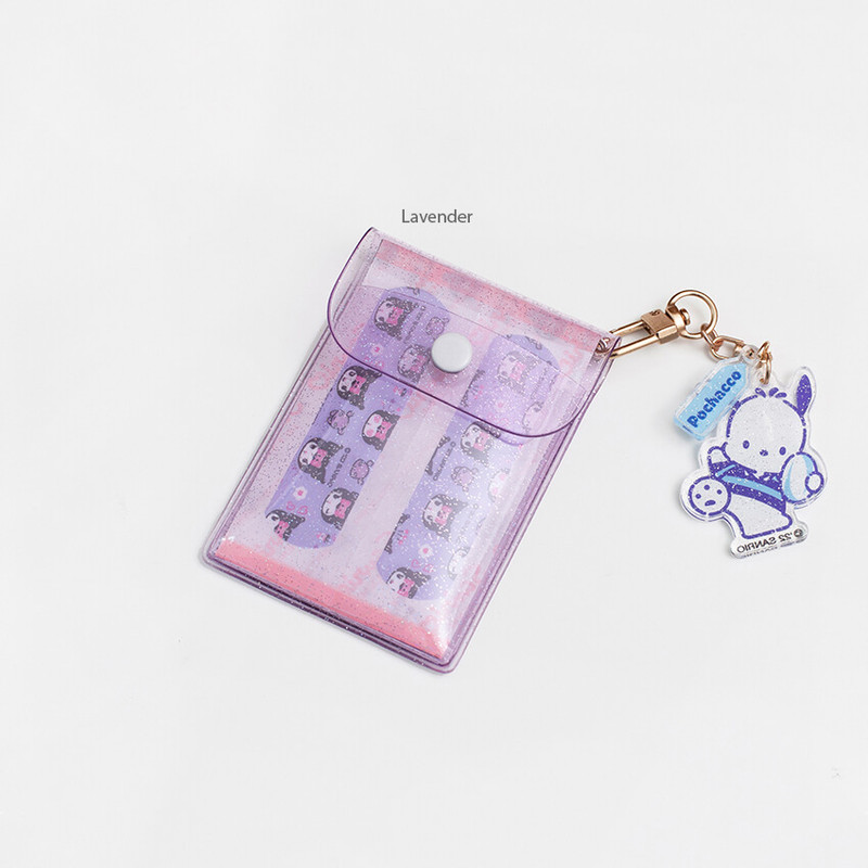 lavender - 2nul Button Card Photo Case  lavender - 2nul Button Card Photo Case