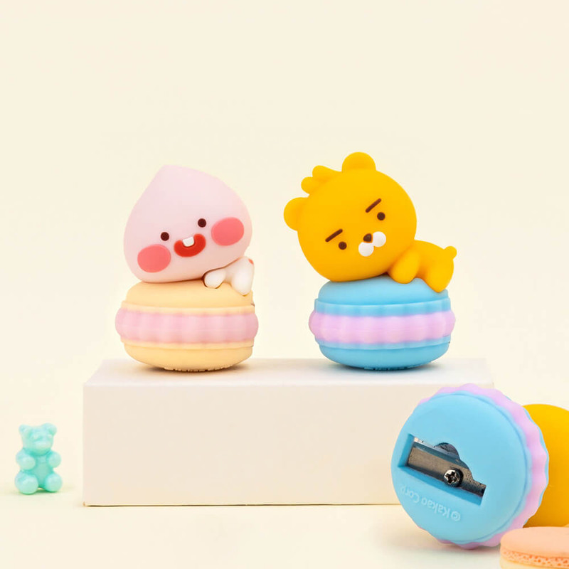 Kakao Friends Lovely Macaron Mini Pencil Sharpener