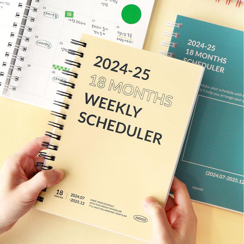 Indigo 24-25 18 Months Dated Weekly Planner