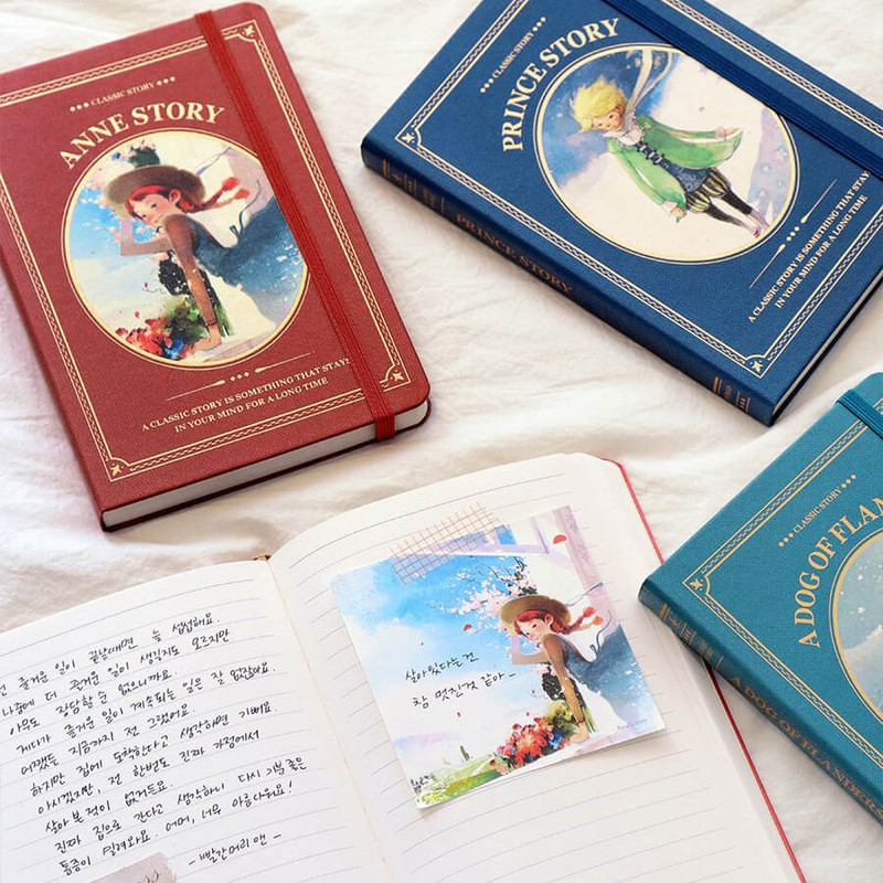 Indigo Classic B6 Hardcover Band Lined notebook