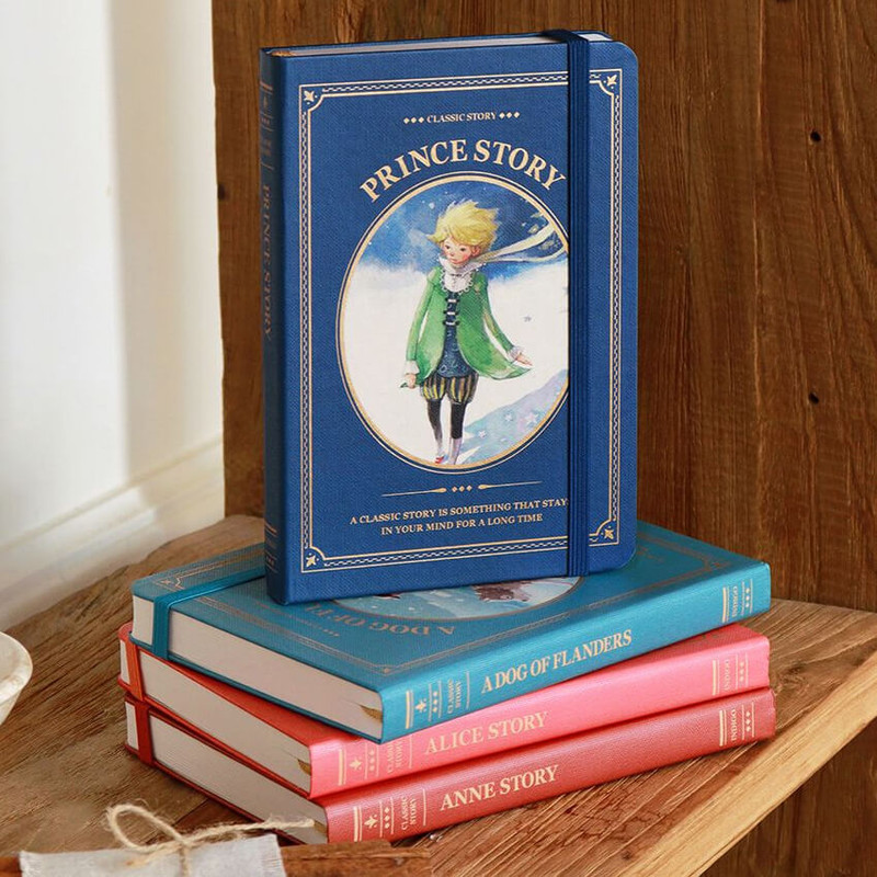 Indigo Classic B6 Hardcover Band Lined notebook