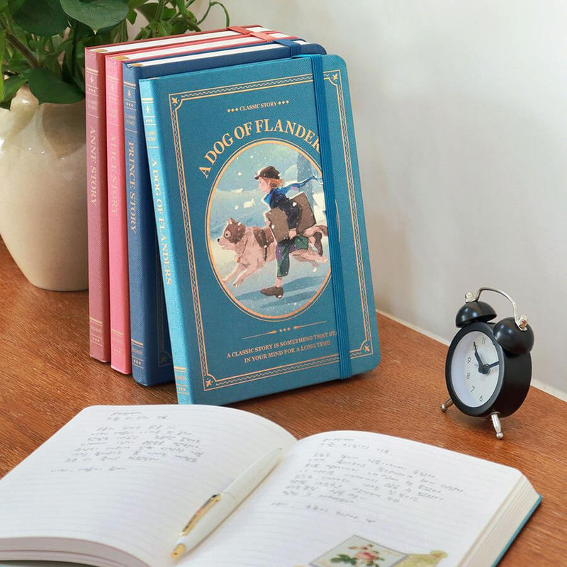 Indigo Classic B6 Hardcover Band Lined notebook