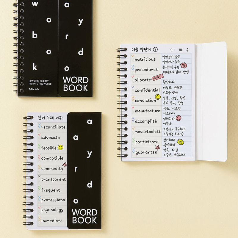 Antenna Shop Make Study Habit Basic Vocabulary Notepad