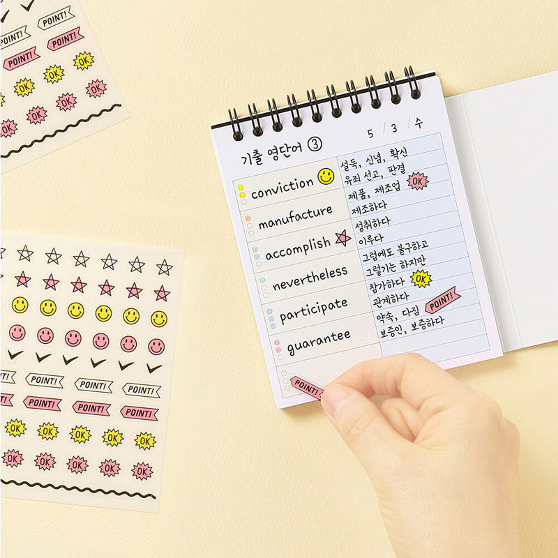 usage example of Antenna Shop Make Study Habit Square Vocabulary Notepad usage example of Antenna Shop Make Study Habit Square Vocabulary Notepad