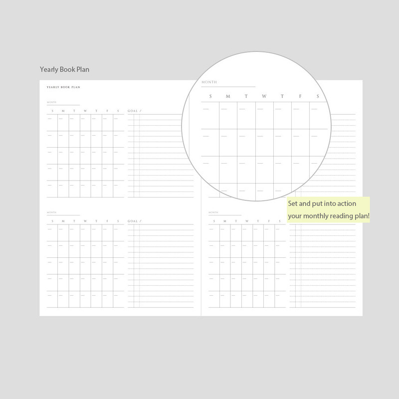 Yearly Book Plan - Plepic Long-term Reading Planner Book Journal Yearly Book Plan - Plepic Long-term Reading Planner Book Journal