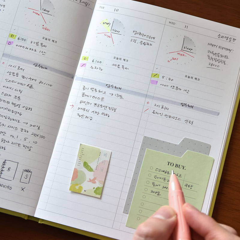 usage example of Plepic Week Alarm Dateless Weekly Checklist Planner usage example of Plepic Week Alarm Dateless Weekly Checklist Planner