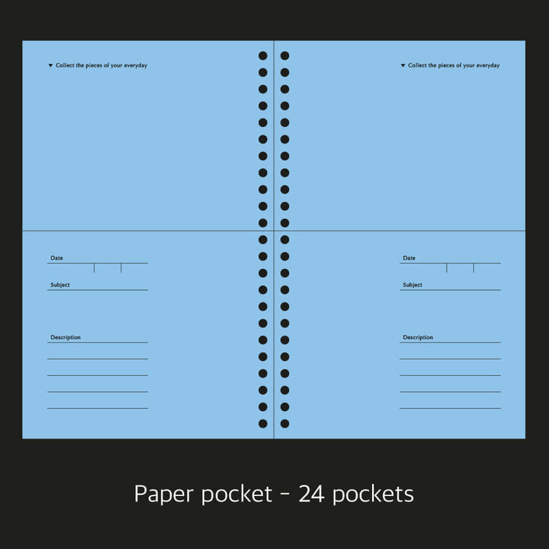paper pocket - Paperian Archiving Paper Pocket Holder Book