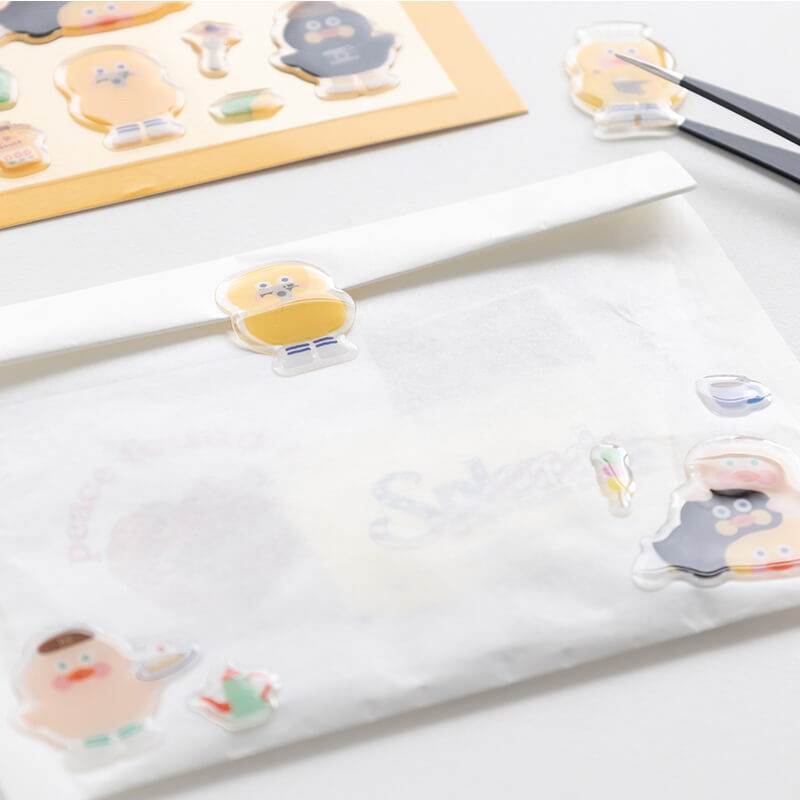 usage example of Romane Brunch Brother Epoxy Removable Sticker usage example of Romane Brunch Brother Epoxy Removable Sticker