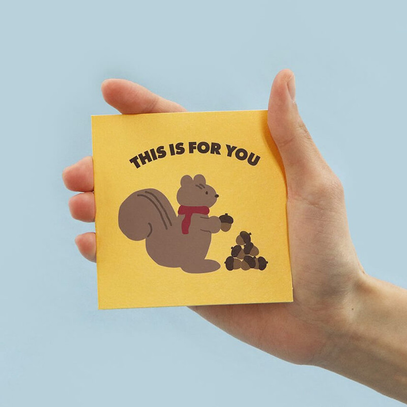 handy size - Iconic Friends Mini Assorted Greeting Cards Envelope Set