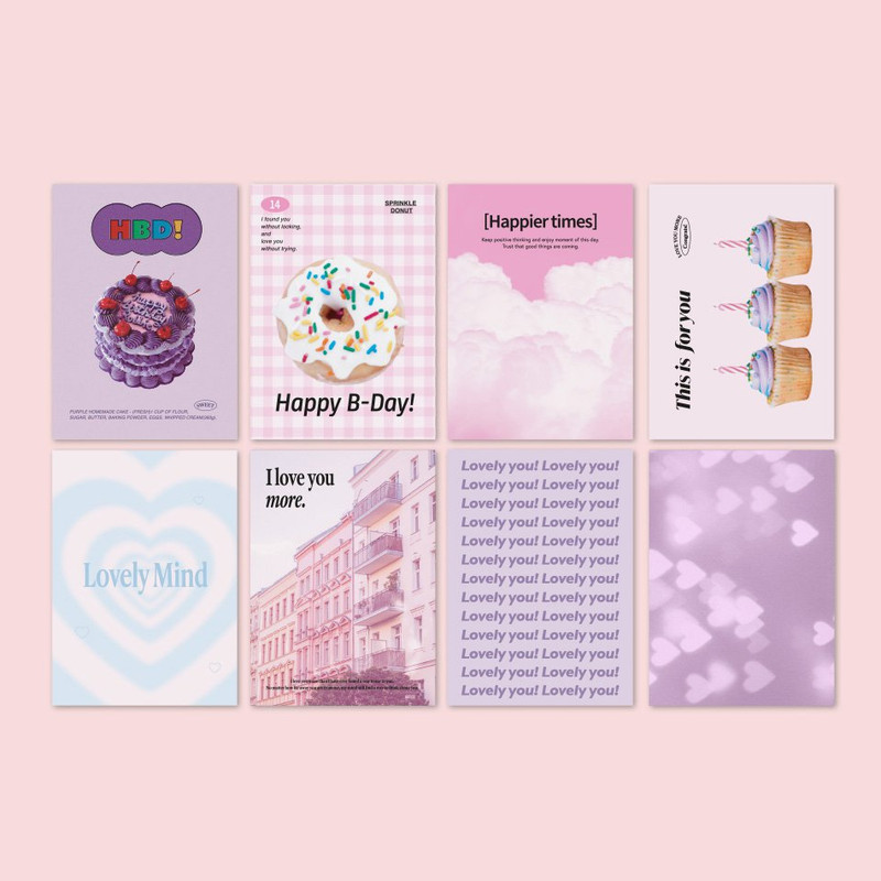 01 - Iconic Moodscape Message Cards Envelope Set