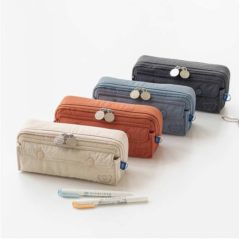 Romane 365 Bear Pocket Zipper Pencil Case