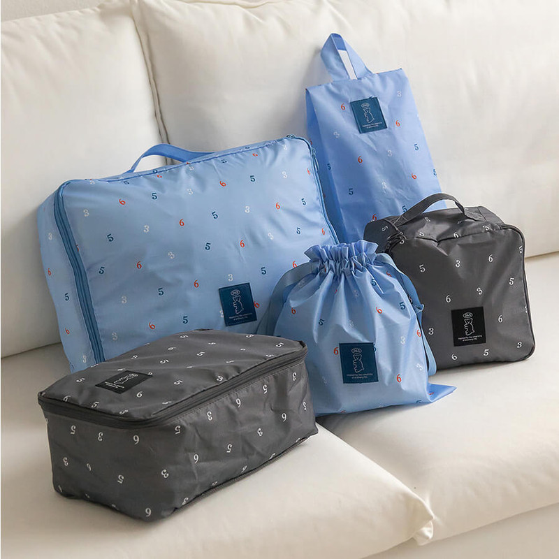 Usage example of Romane 365 Travel Luggage Packing Cubes Set
