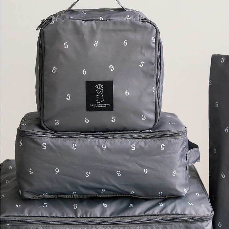 Usage example of Romane 365 Travel Luggage Packing Cubes Set