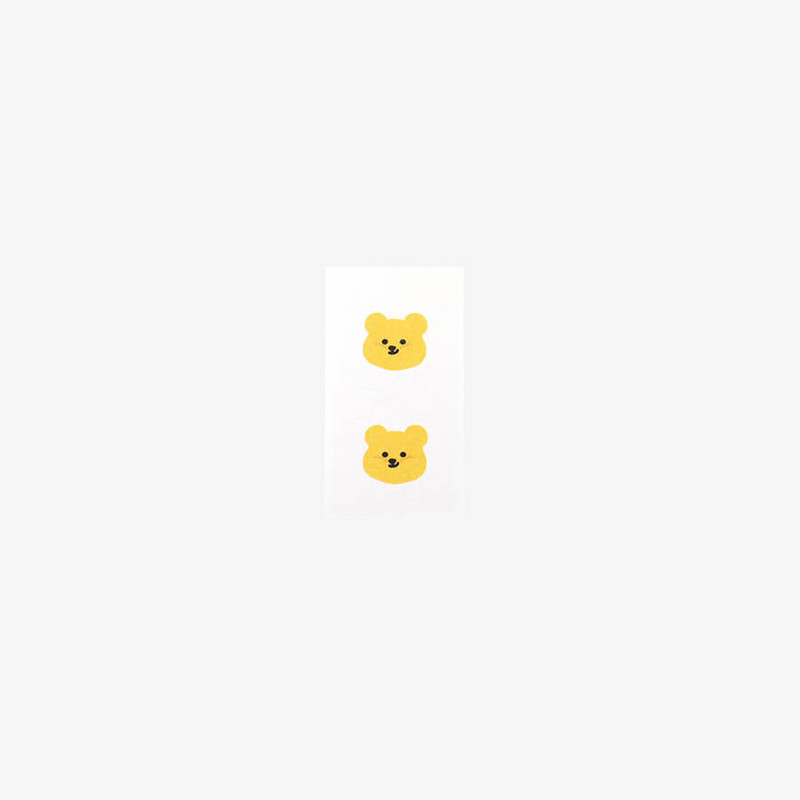 2 stickers - Dailylike Thank You Jelly Bear Shape Letter Envelope Set 2 stickers - Dailylike Thank You Jelly Bear Shape Letter Envelope Set