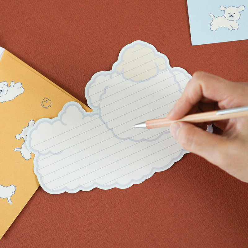 Usage example of Dailylike Dalrae Shape Letter Envelope Set Usage example of Dailylike Dalrae Shape Letter Envelope Set