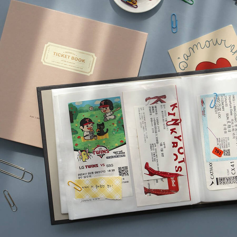 Usage example of Iconic Moment Ticket Stub Album Usage example of Iconic Moment Ticket Stub Album