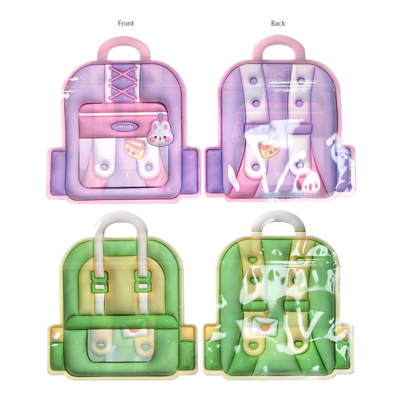 2Young BackPack Handle Zipper Bag Set