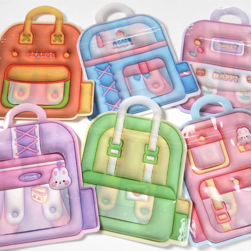 2Young BackPack Handle Zipper Bag Set