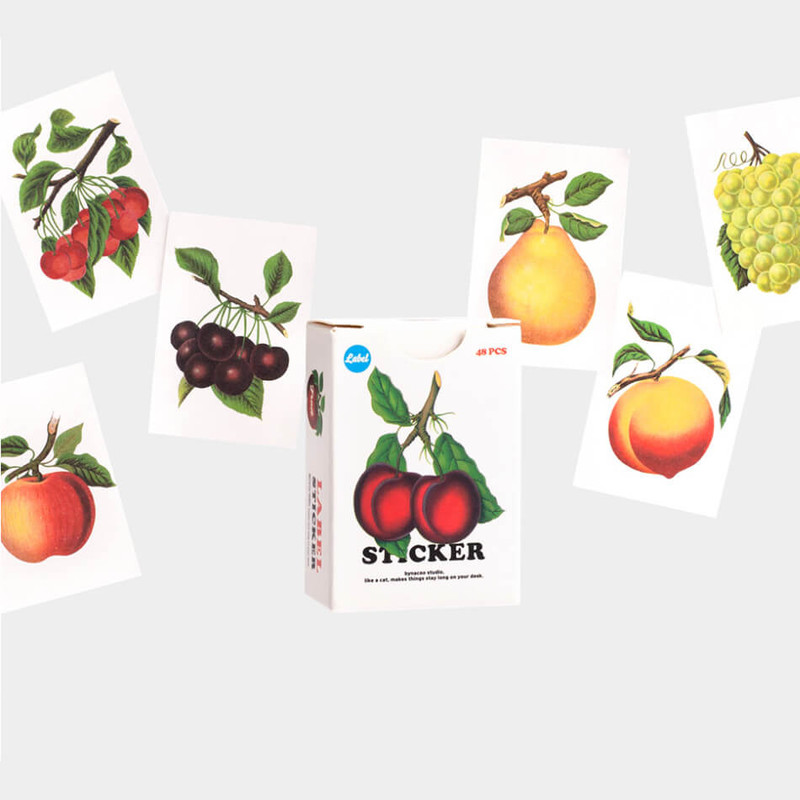 Label sticker - Nacoo Fruit Mini And Label Sticker Pack