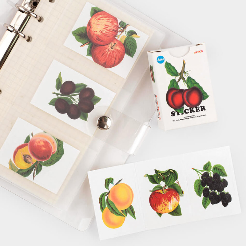 Label sticker - Nacoo Fruit Mini And Label Sticker Pack