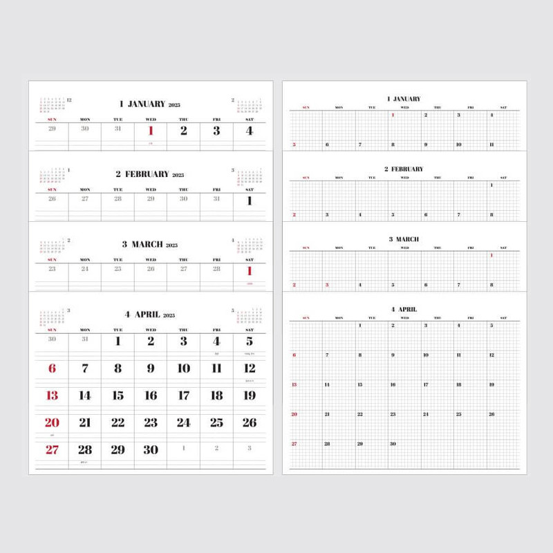 Calendar pages - GMZ 18 months On The Desk Calendar Scheduler Calendar pages - GMZ 18 months On The Desk Calendar Scheduler