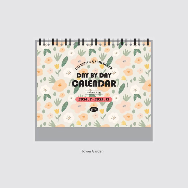 Flower Garden - GMZ Day By Day 18 months Desk Calendar Flower Garden - GMZ Day By Day 18 months Desk Calendar