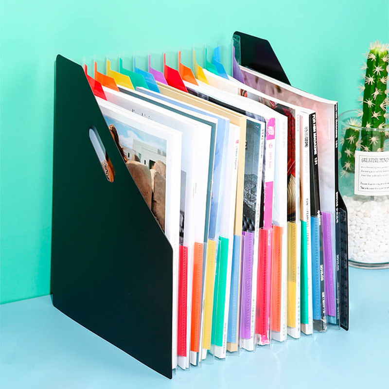 Usage example of Brisk Style Accordion Pocket File Holder Usage example of Brisk Style Accordion Pocket File Holder