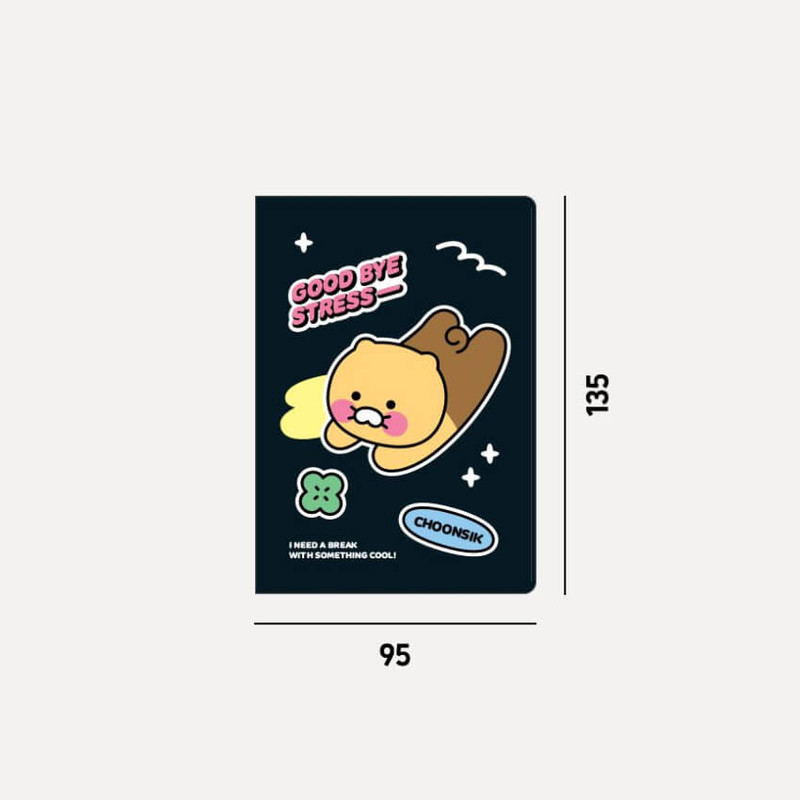 Size - Kakao Friends Choonsik Passport Case Size - Kakao Friends Choonsik Passport Case