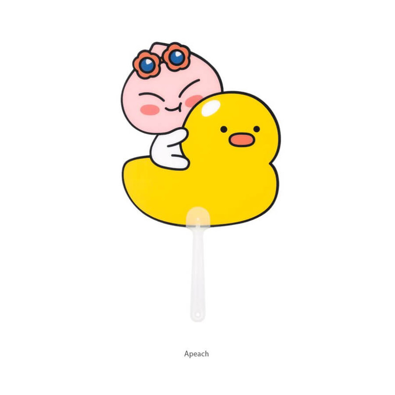 Apeach - Kakao Friends Duck Tude PP Hand Fan