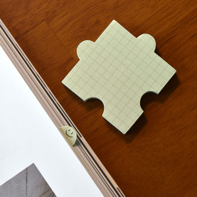 Usage example of Play obje Plepic Puzzle Index Sticky Notepad