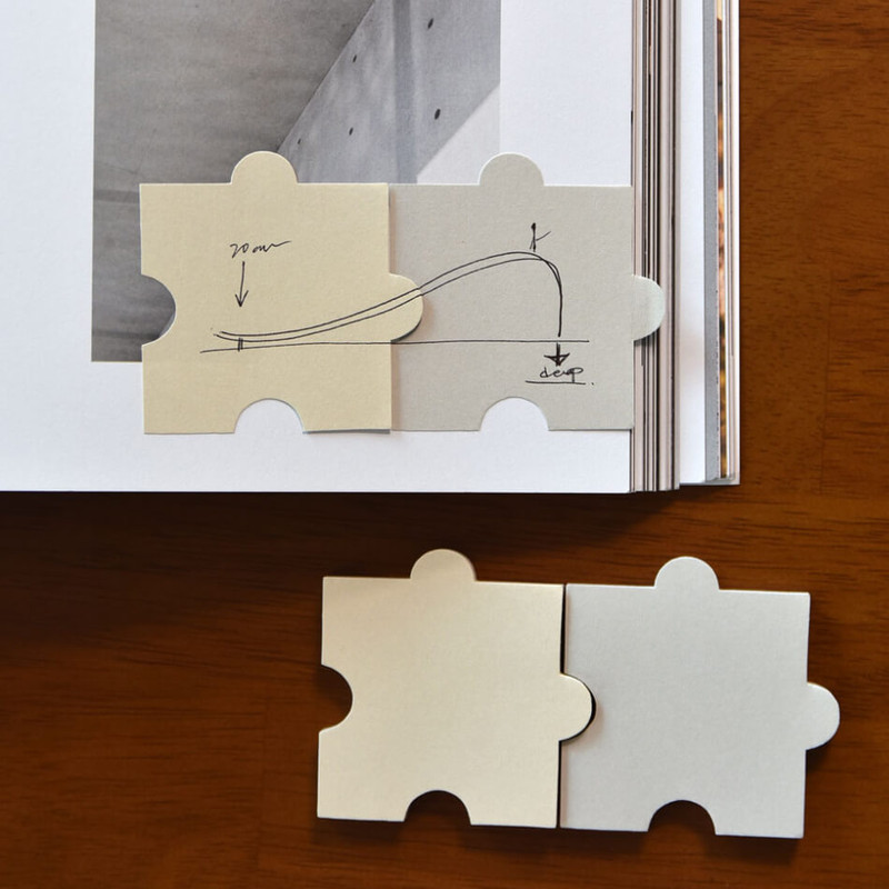 Usage example of Play obje Plepic Puzzle Index Sticky Notepad