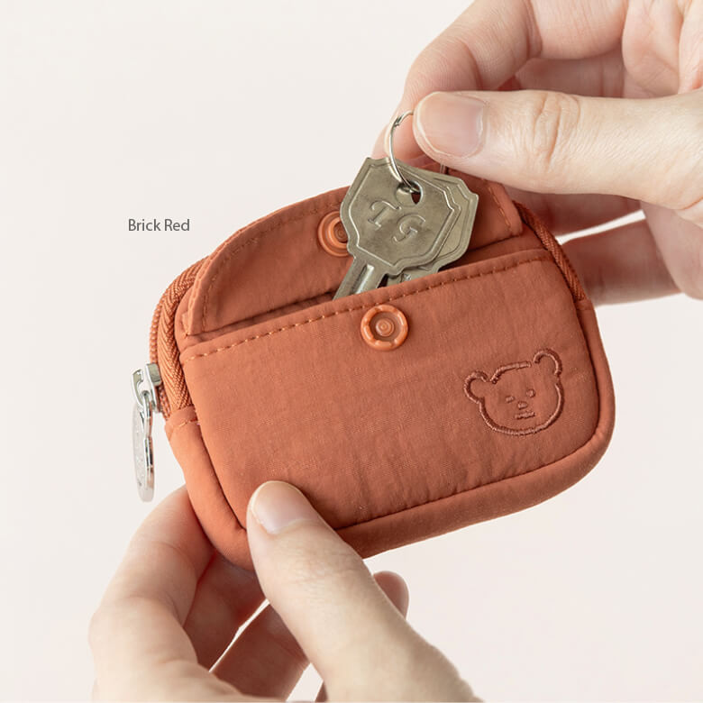 Romane 365 Bear Pocket AirPods Case Bag: Cute & Protective