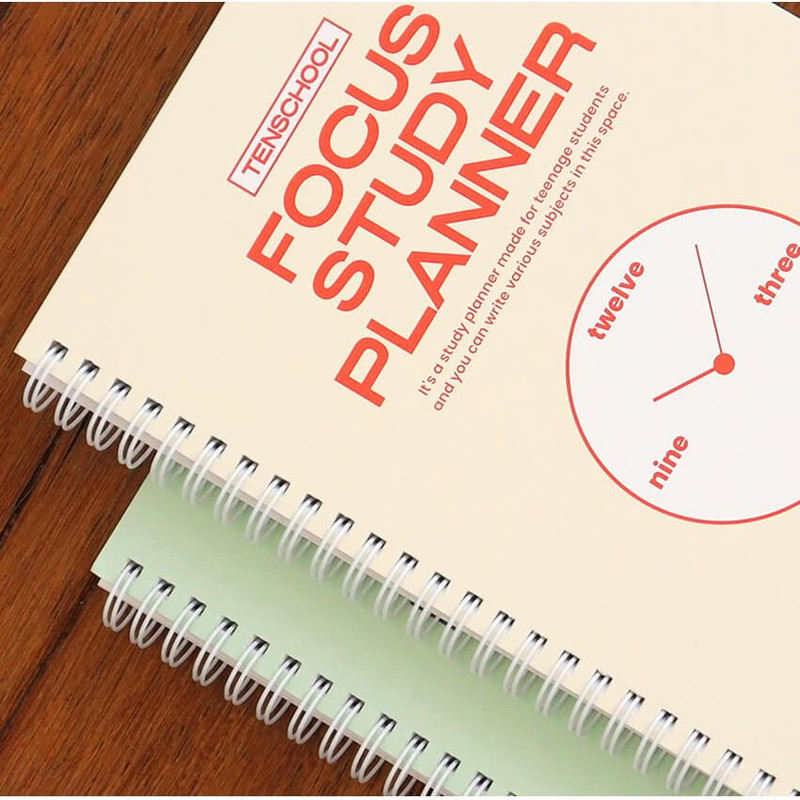 Wire binding - Indigo Tenschool Focus 4 months Study Planner Wire binding - Indigo Tenschool Focus 4 months Study Planner