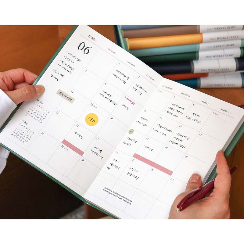Weekly Plan - Indigo 2026 Official A5 Dated Weekly Planner Scheduler